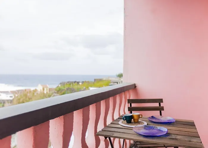 Azorean Ocean House - Terrace With Sea View