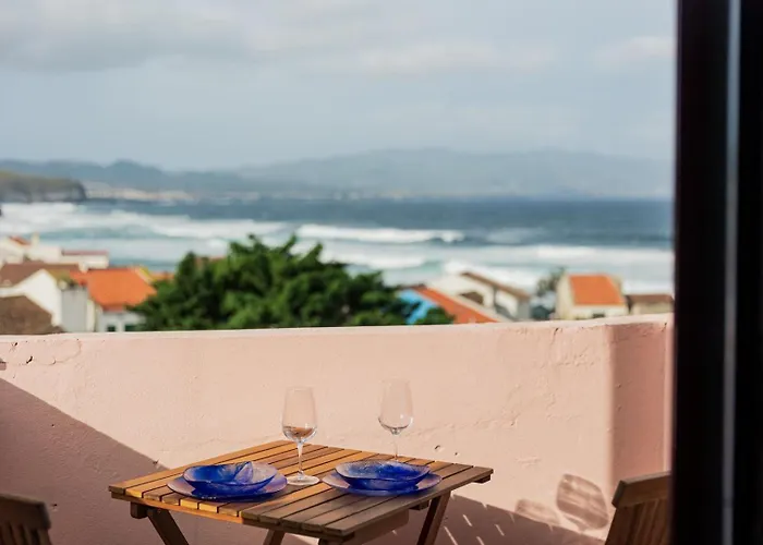 Azorean Ocean House - Terrace With Sea View