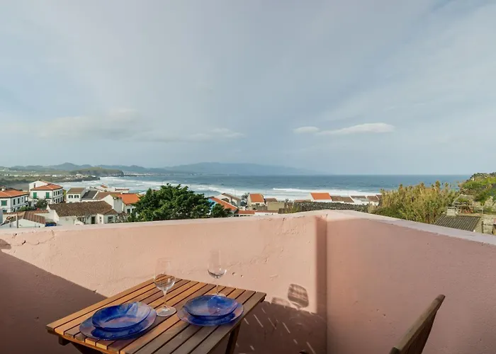 Azorean Ocean House - Terrace With Sea View هيبيرا غْريندي